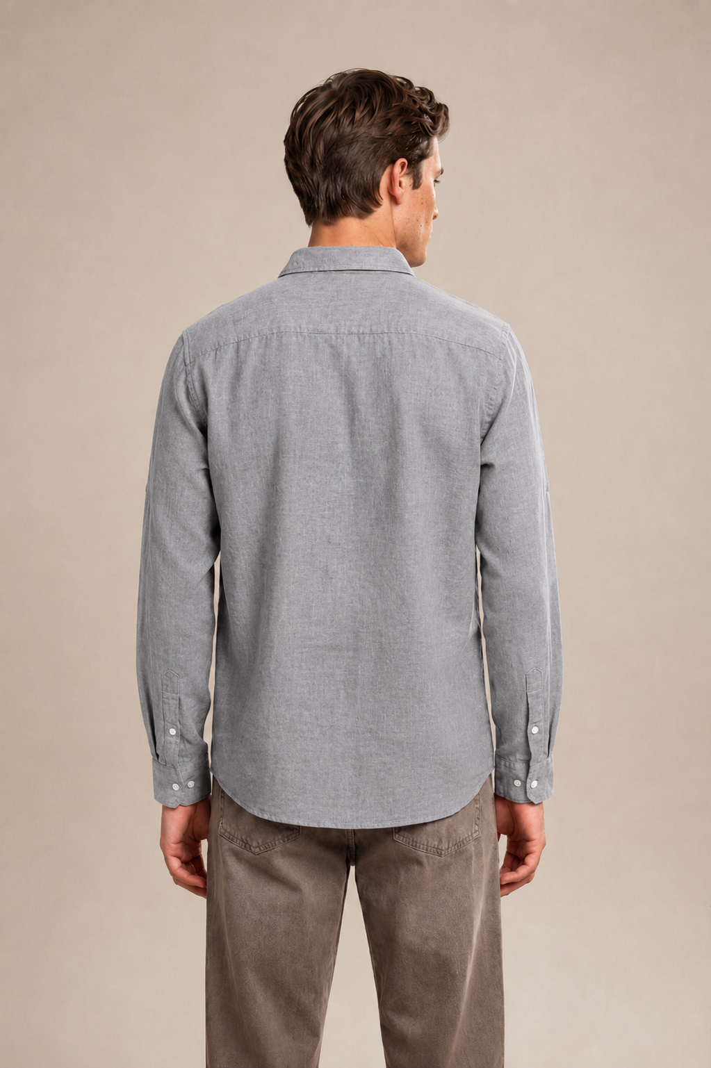 Long Sleeve Linen Shirt