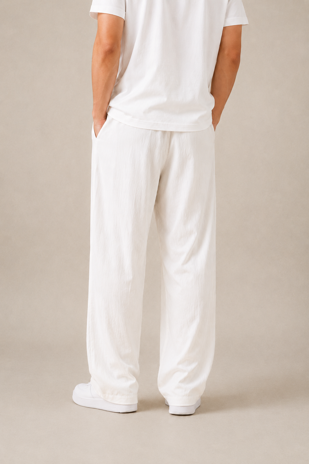 Linen Blend Trousers