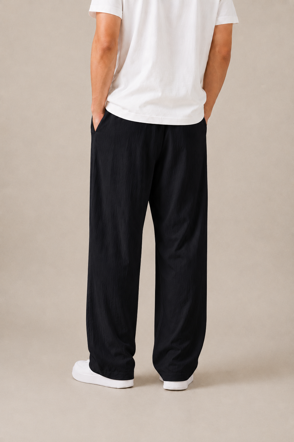 Linen Blend Trousers