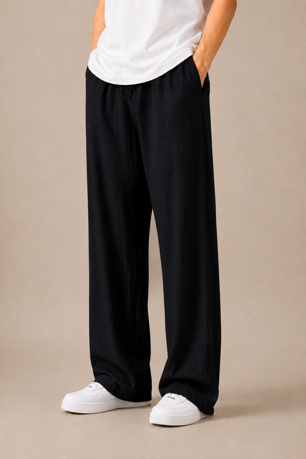 Linen Blend Trousers