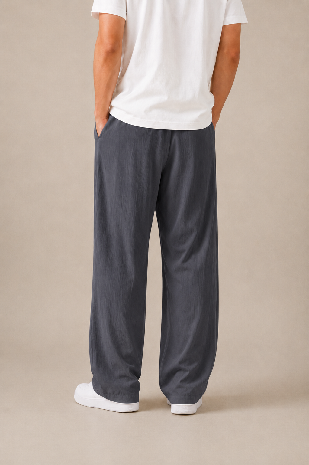 Linen Blend Trousers