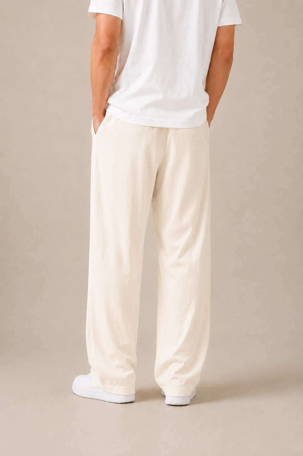 Linen Blend Trousers