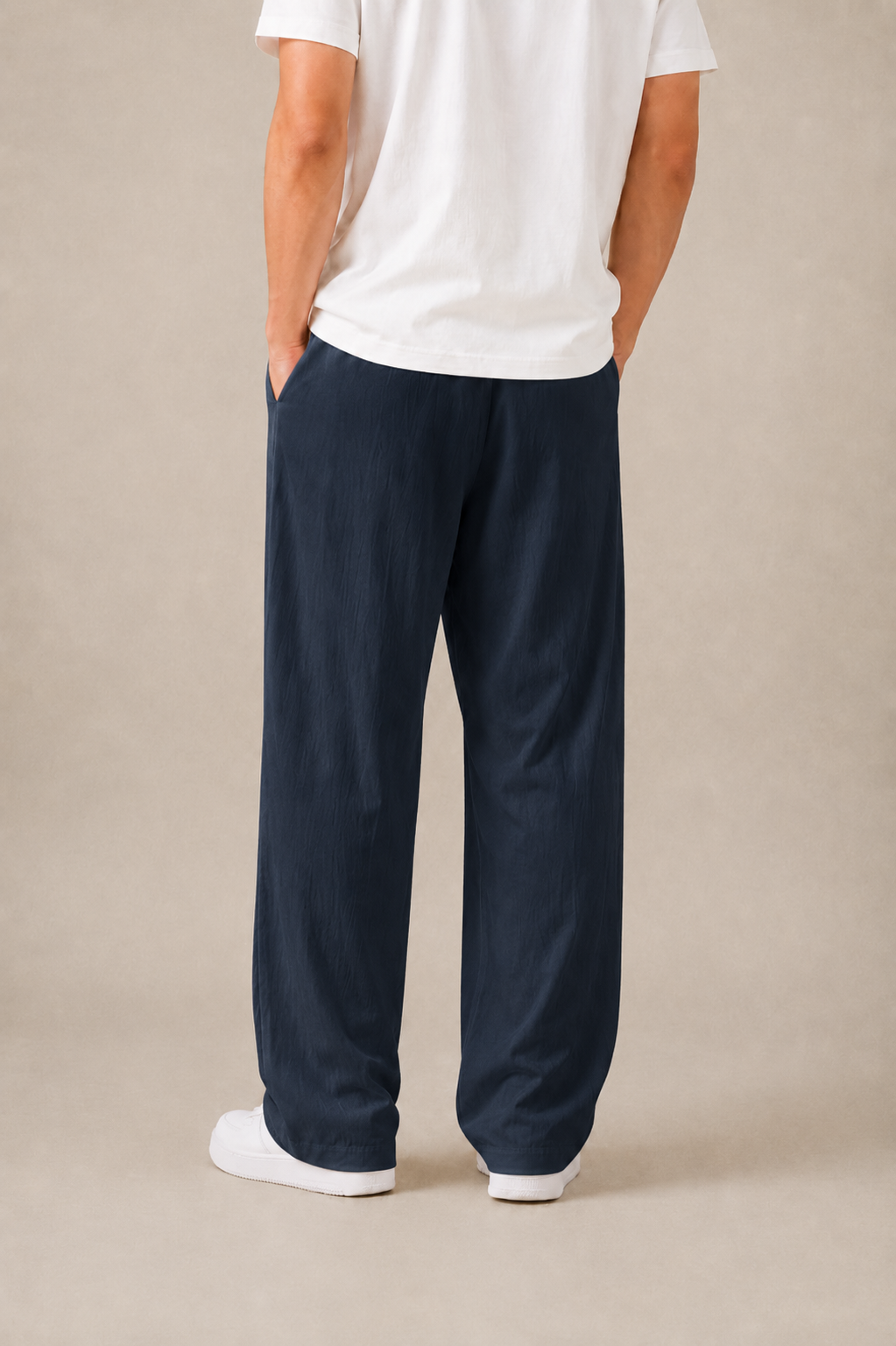 Linen Blend Trousers