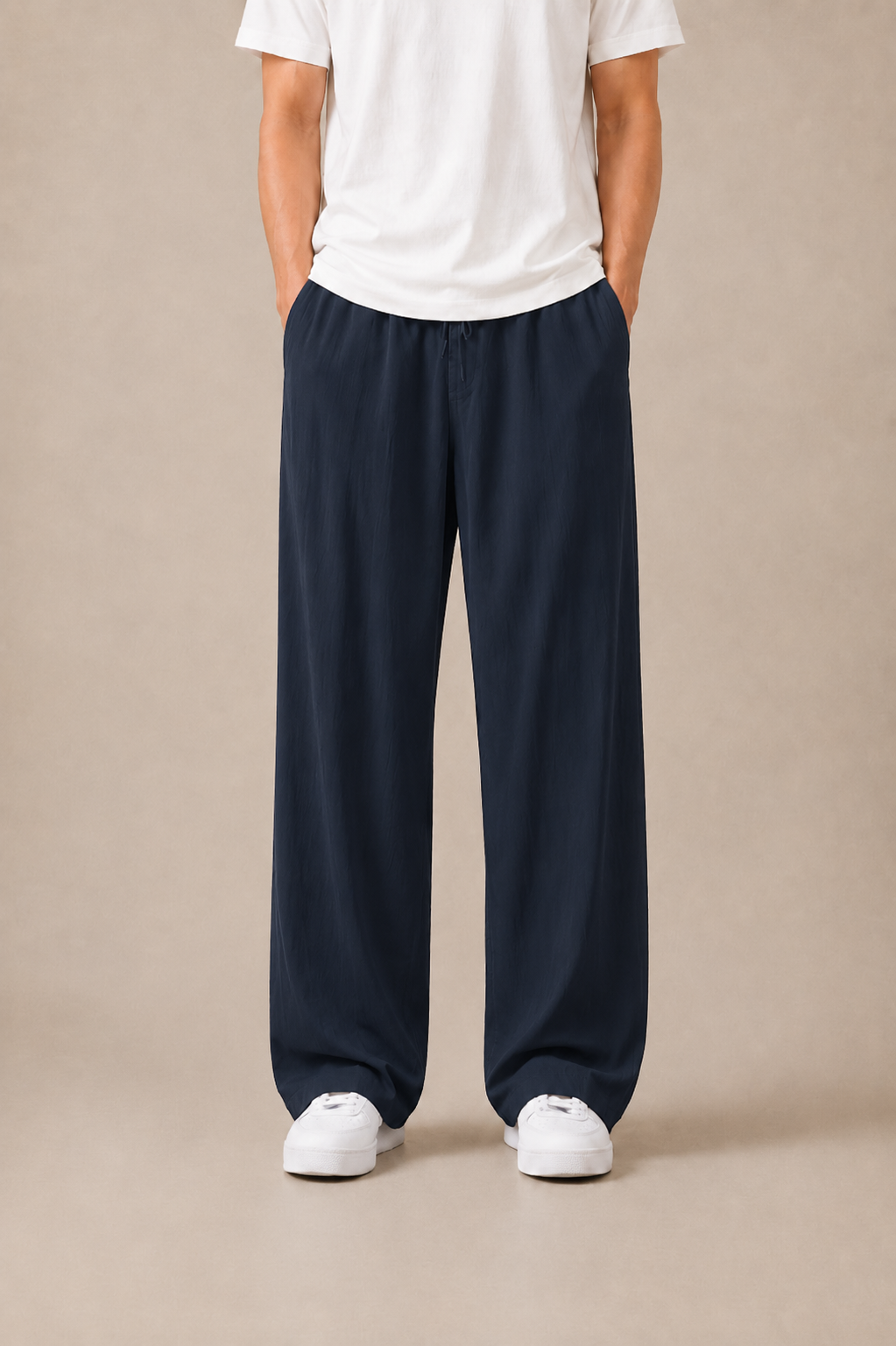 Linen Blend Trousers