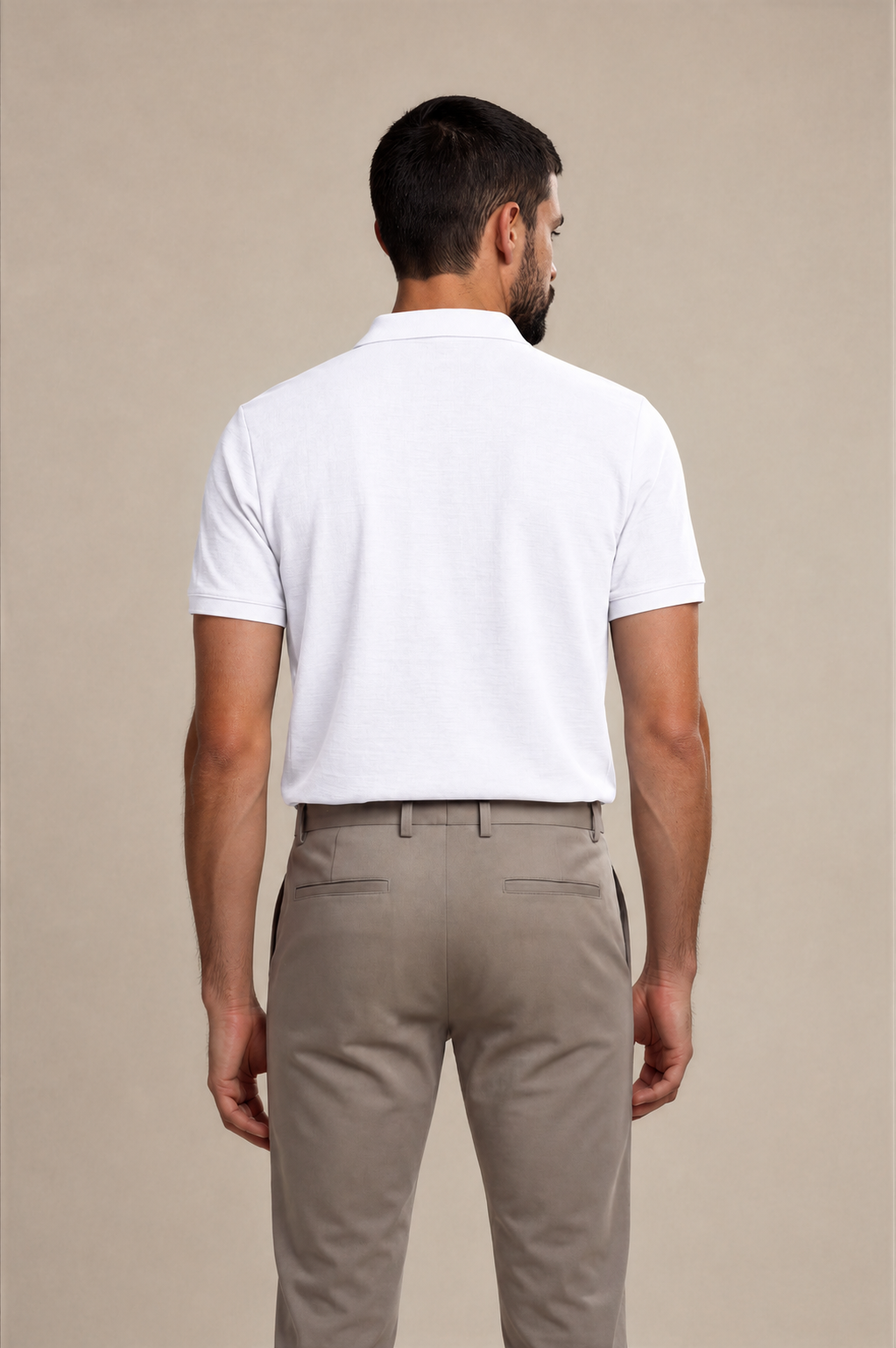 Classic Linen Polo Shirt