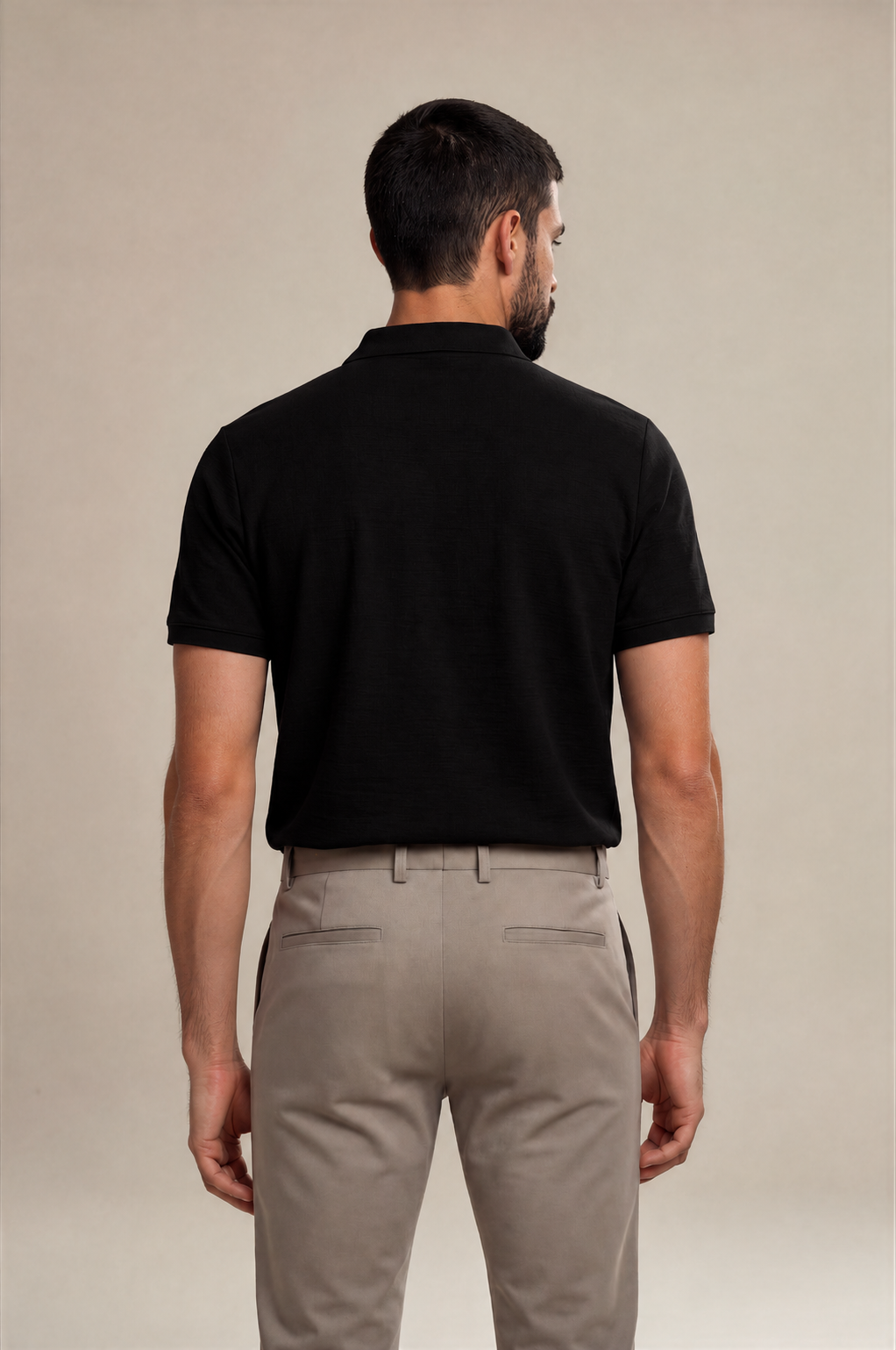 Classic Linen Polo Shirt