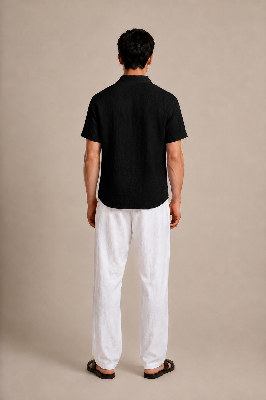 Classic Linen Button-Up Shirt