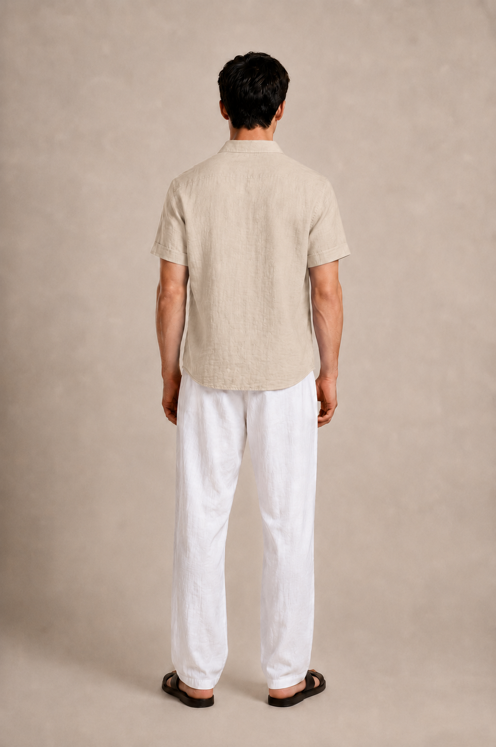 Classic Linen Button-Up Shirt