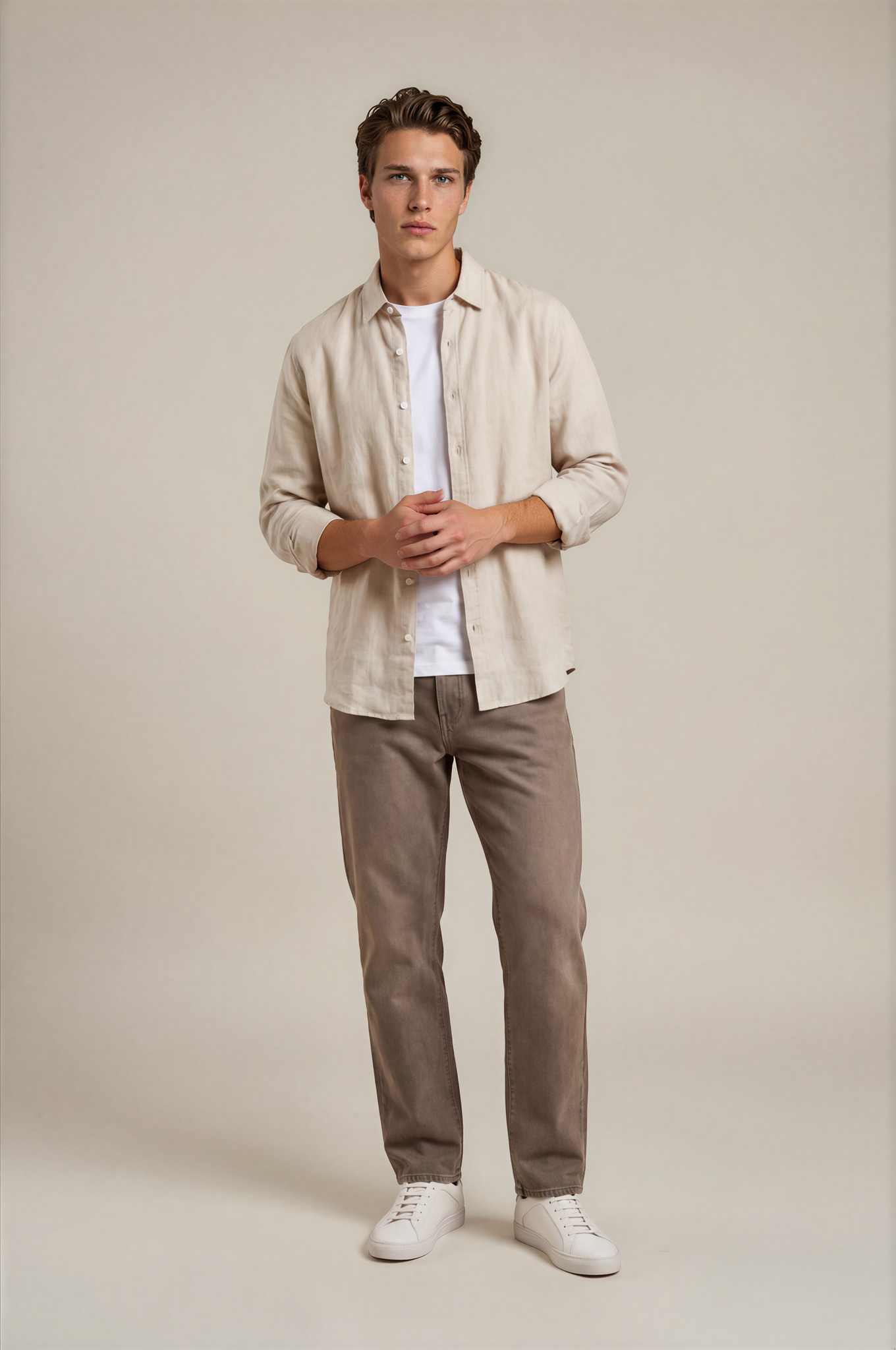 Long Sleeve Linen Shirt
